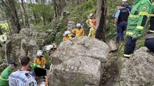 Adventure Gone Wrong: Woman Rescued After Getting Trapped in Boulders | See Pics