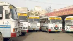 Surge in travellers at Jaipur’s Sindhi Camp bus stand ahead of Diwali