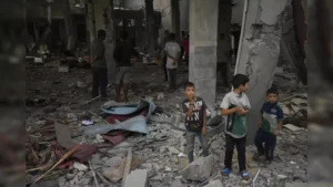 Israel Intensifies Gaza Strikes Amid Rising Tensions With Iran, Killing 5 Children