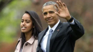 Barack Obama Daughter Malia Obama Drops Family Name, Family Praises Her