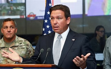 DeSantis Blasts Harris Over Hurricane Response Criticism