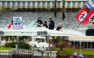 Outrage Erupts As Swastikas Fly During Trump Boat Parade In Florida: Trump Under Fire