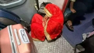 Bride’s Viral Train Photo Raises Questions; Railways Seeks Details for Probe