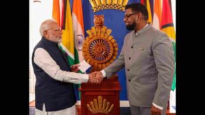 PM Modi Hails “Excellent Meeting” with Guyanese President Mohamed Irfaan Ali