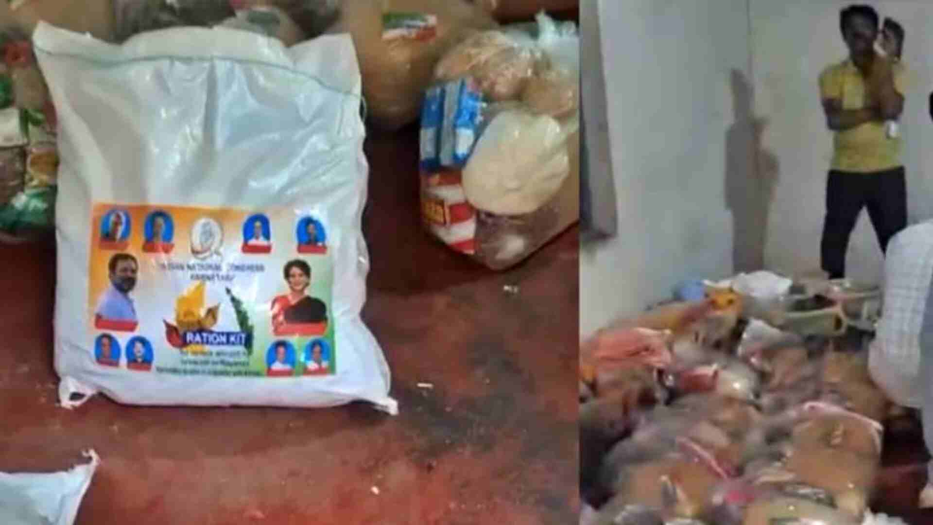 Kerala Police Register Case Over Rahul and Priyanka Gandhi's Images on Food Kits in Wayanad