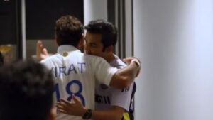 Gautam Gambhir Celebrates Virat Kohli’s 30th Test Century With A Heartfelt Hug | Watch