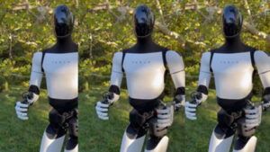 Kim Kardashian Introduces Optimus, Tesla’s Humanoid Robot