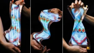 LG Unveils Breakthrough Stretchable Display Prototype At Science Park