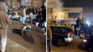 Men Use Cars As Launch Pads, Fire Rockets Skyward During Diwali In UK | WATCH