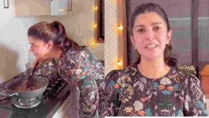 Nimrat Kaur Visits Gurdwara, Makes Homemade ‘Kada Prasad’