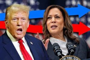 Race For 270: Trump Leads, Harris Wins Key States