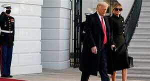 Trump Returns To DC As Melania Skips White House Meeting