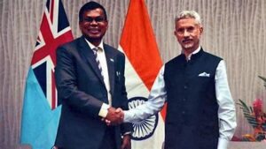 EAM Jaishankar Meets Fiji Deputy PM Manoa Kamikamica In Delhi