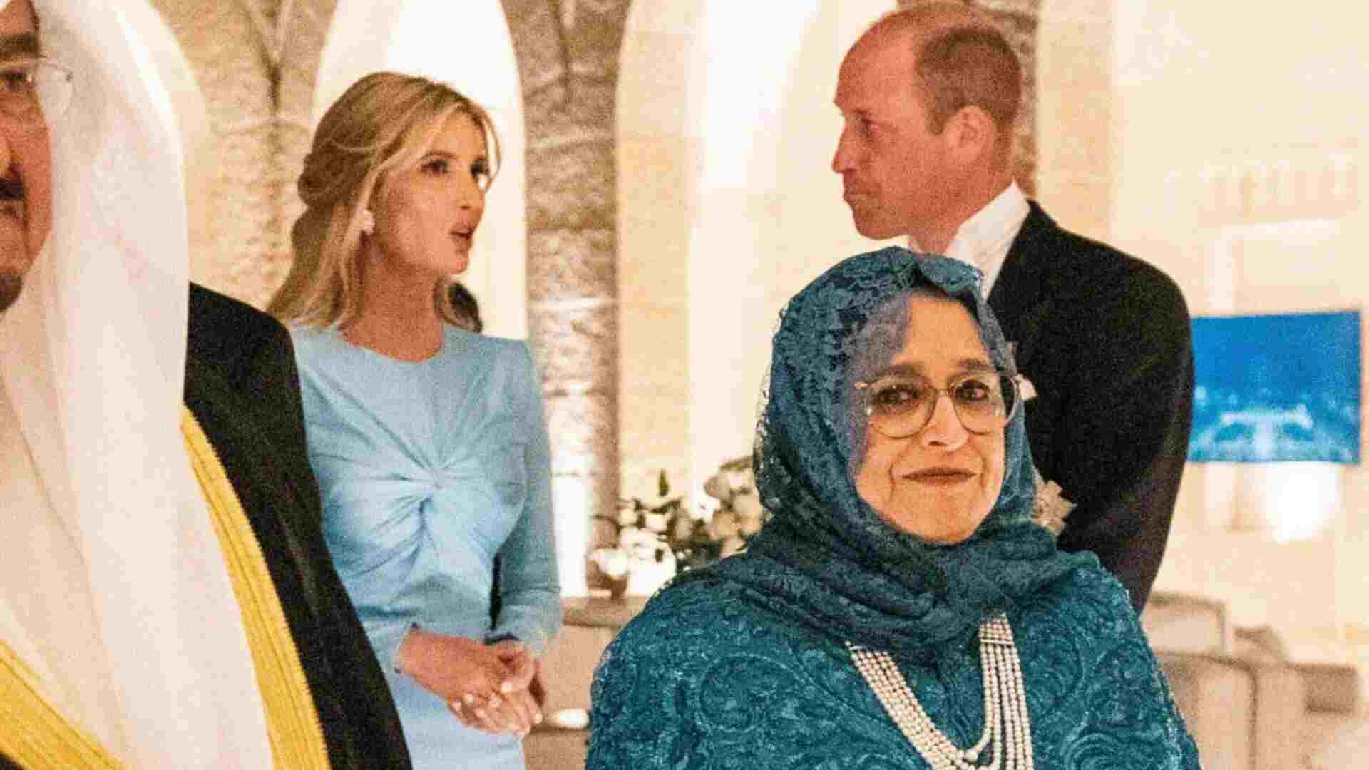 In The Midst Of Harry Feud, Prince William And Kate Spotted ‘Bonding’ With Trump’s Daughter Ivanka