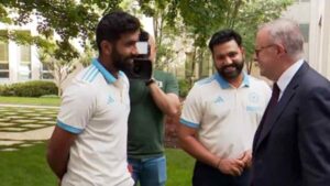 Rohit Sharma And Team India Meets Australian PM Anthony Albanese: Shares Message For PM Modi | WATCH