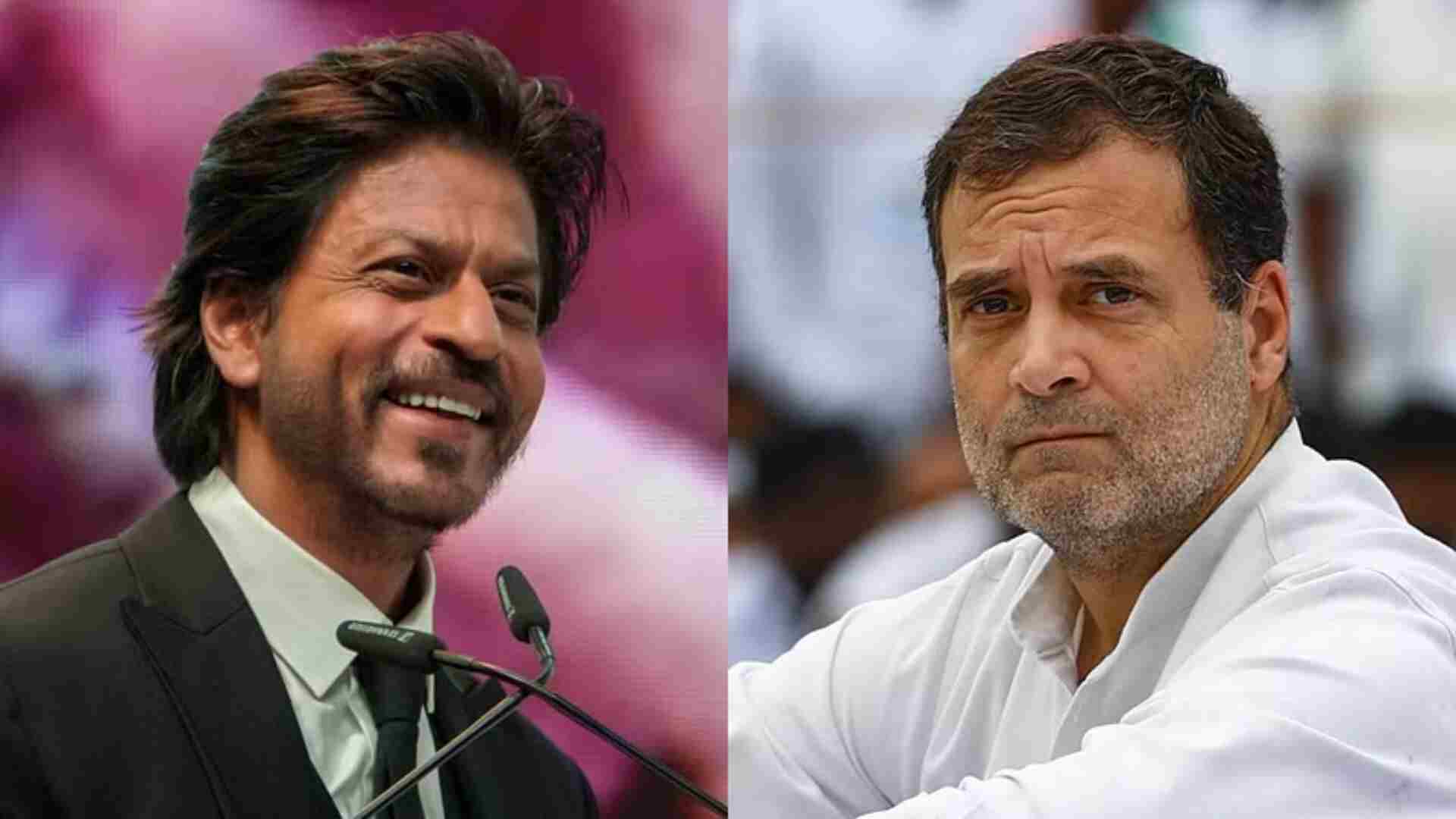 Shah Rukh Khan, Rahul Gandhi