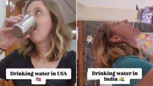 Watch: US Woman in Delhi Compares Indian and American Food Habits