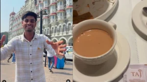 WATCH| Man’s Dream of Tea at Taj in Mumbai