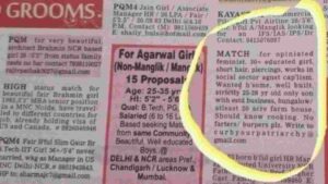 ‘No Farters or Burpers’: Viral Matrimonial Ad Stirs Internet Frenzy