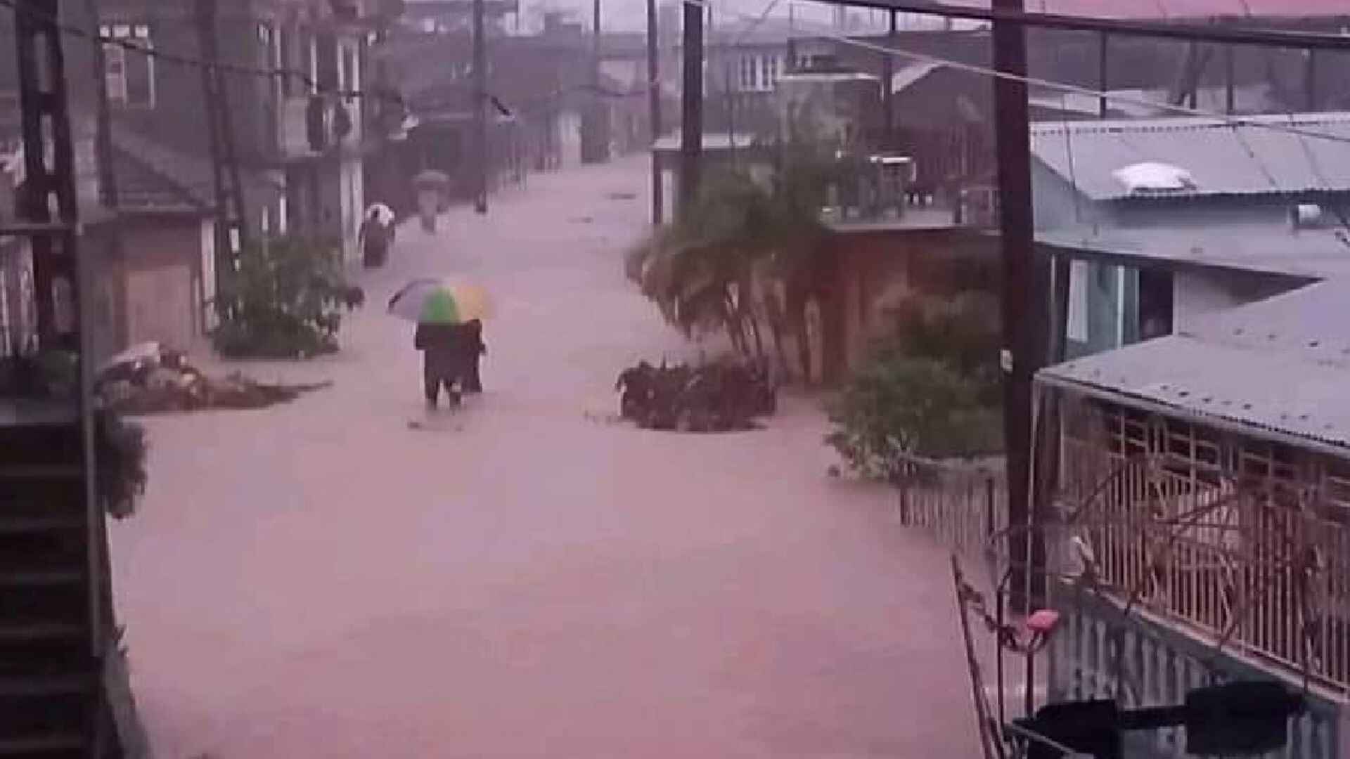 More Than 66,000 Cubans Evacuated As Heavy Rains Cause Flooding Concerns In Guantanamo