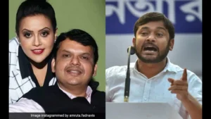 Kanhaiya Kumar’s Comment on Amruta Fadnavis Goes Viral, Sparks Controversy in Maharashtra