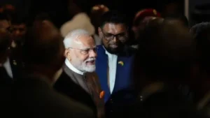 Modi Breaks Record With 14th Foreign Parliamentary Address In Guyana