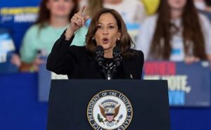 Kamala Harris Condemns Trump’s Stance on Women’s Rights