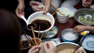 Outrage As Chinese Mom Shares Shocking Video Of Son Urinating On Family Meal