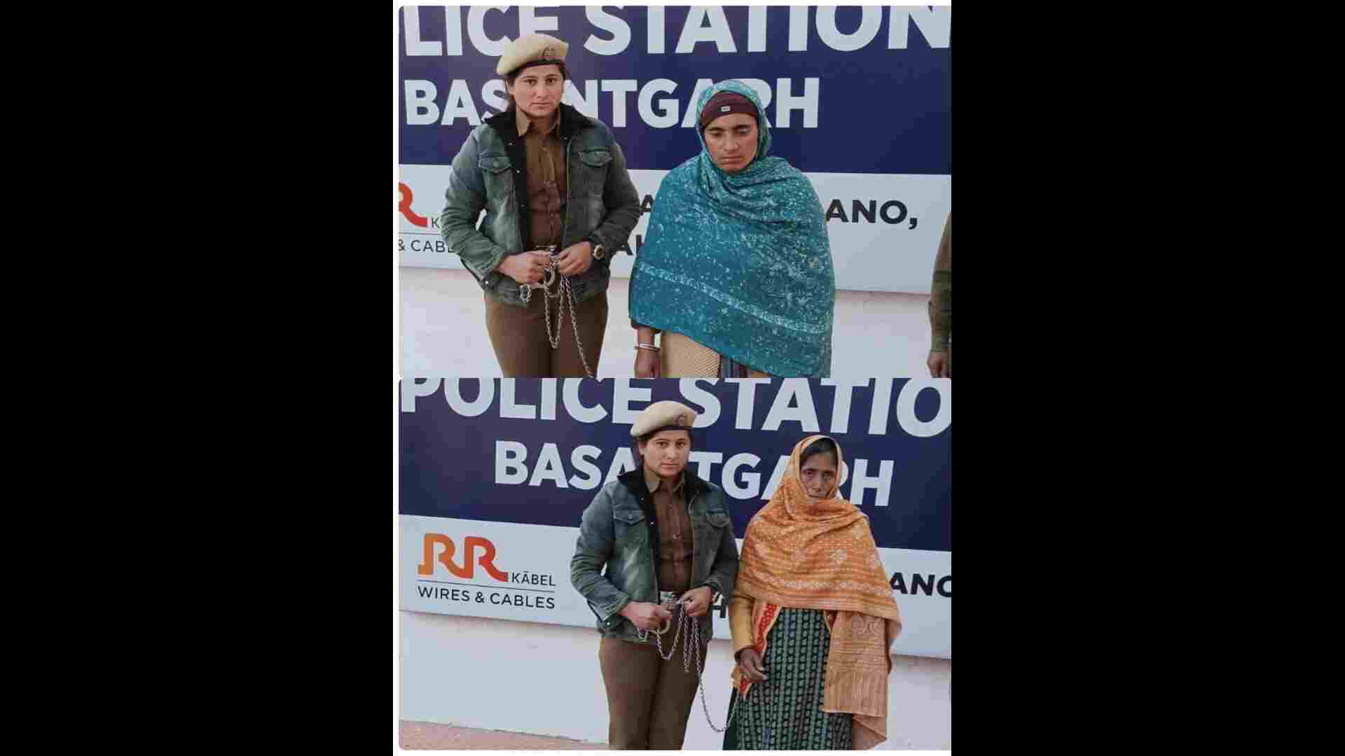 Two Women Terror Associates Detained Under PSA by Udhampur Police