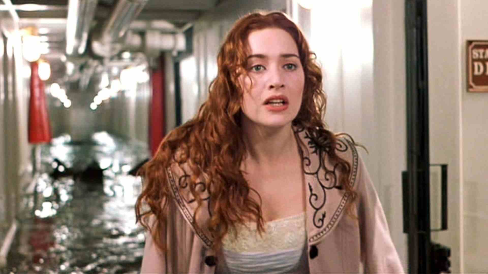 A still of Kate Winslet from Titanic