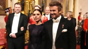 David And Victoria Beckham Dazzle At Buckingham Palace Banquet, Honoring Qatari Ties| Watch