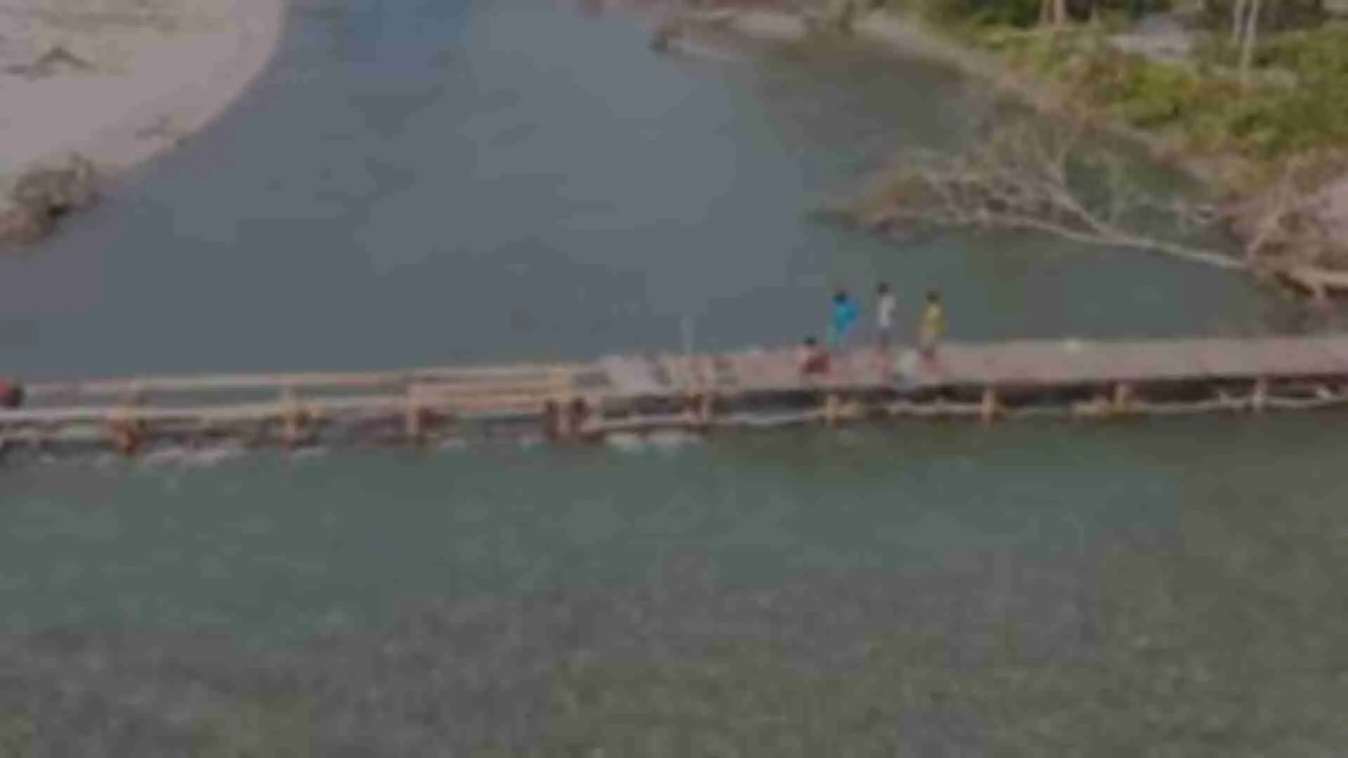 Bridge Over Wild Waters: IFS Officer’s Build Bridge After River Changed Course | WATCH