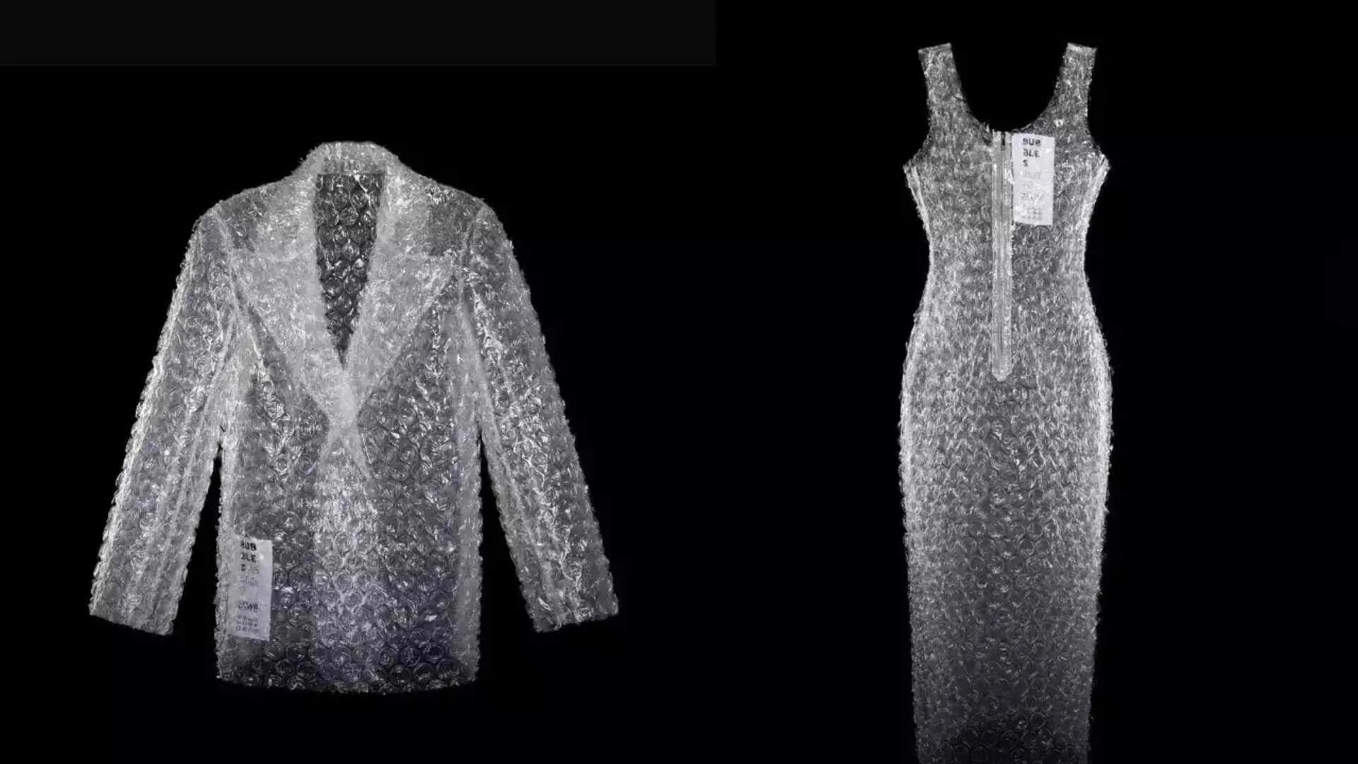 Bubble Wrap Dress by the ‘Balenciaga of Belarus’ is Internet’s Newest Fashion Craze