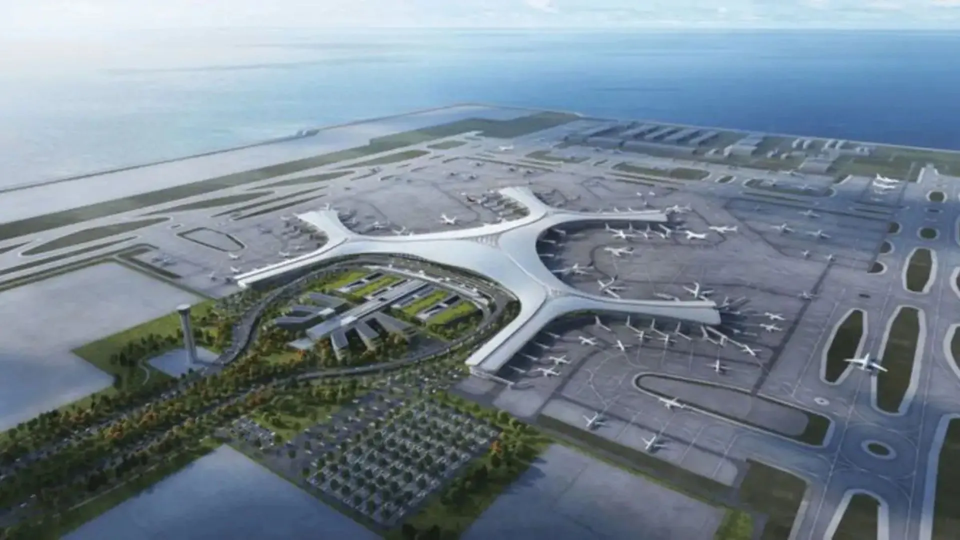 Dalian Jinzhou Bay: The World’s Largest Airport on an Artificial Island