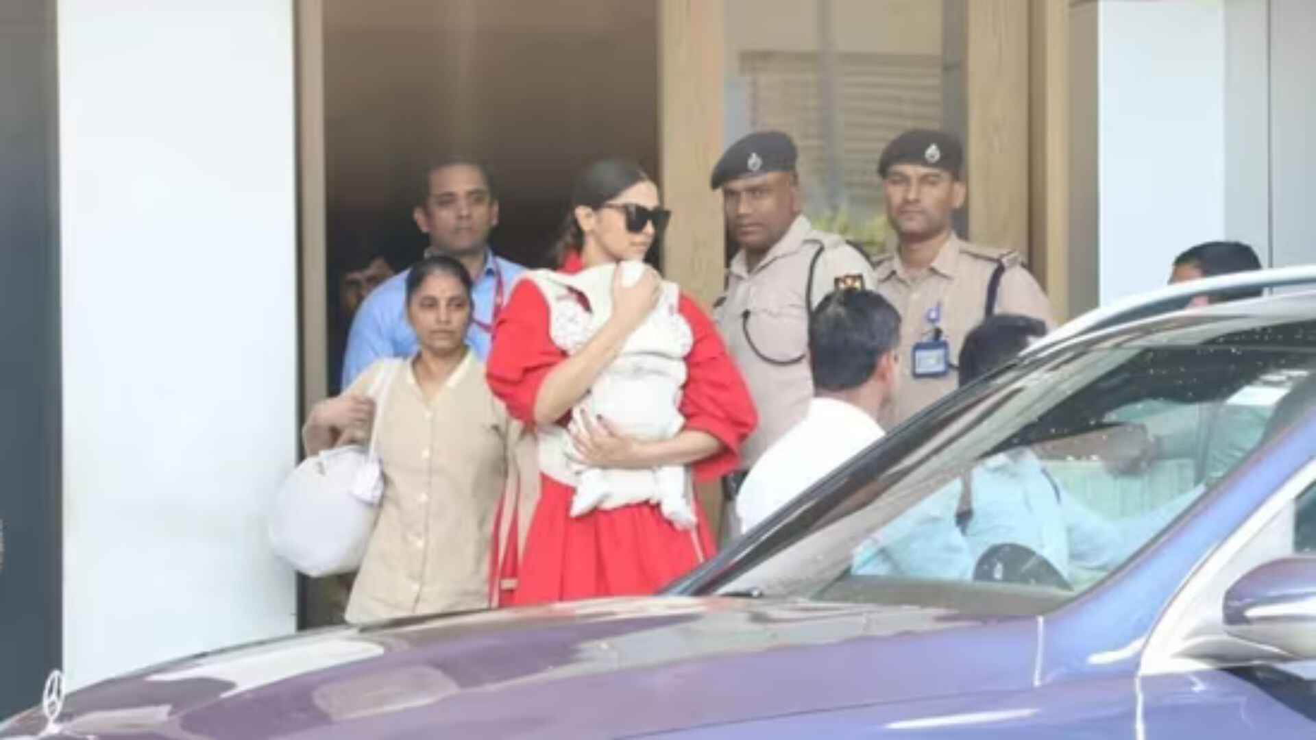 Deepika Padukone with daughter Dua