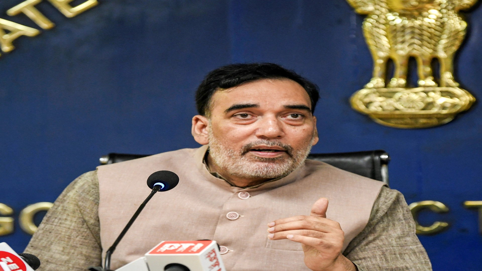 Delhi Environment Minister Gopal Rai