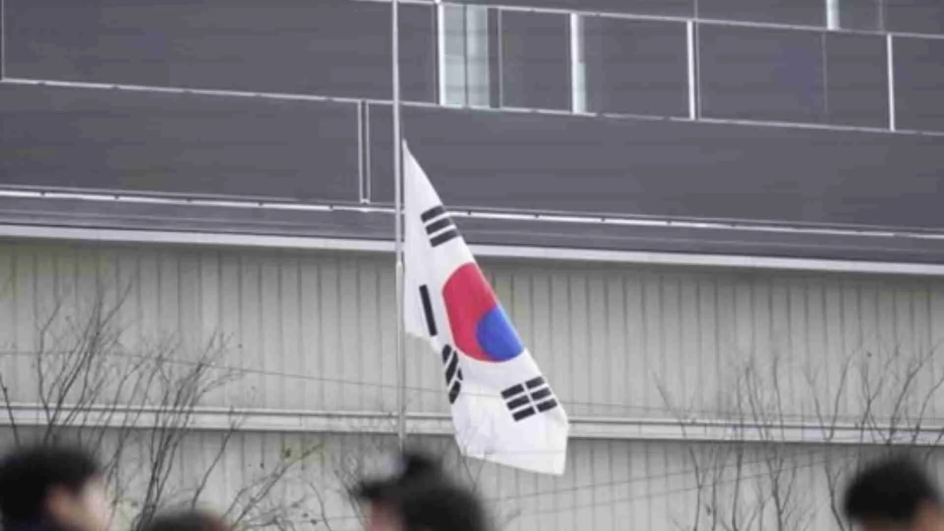 Flags Fly At Half-Mast In South Korea After Deadly Jeju Air Crash Claims 179 Lives