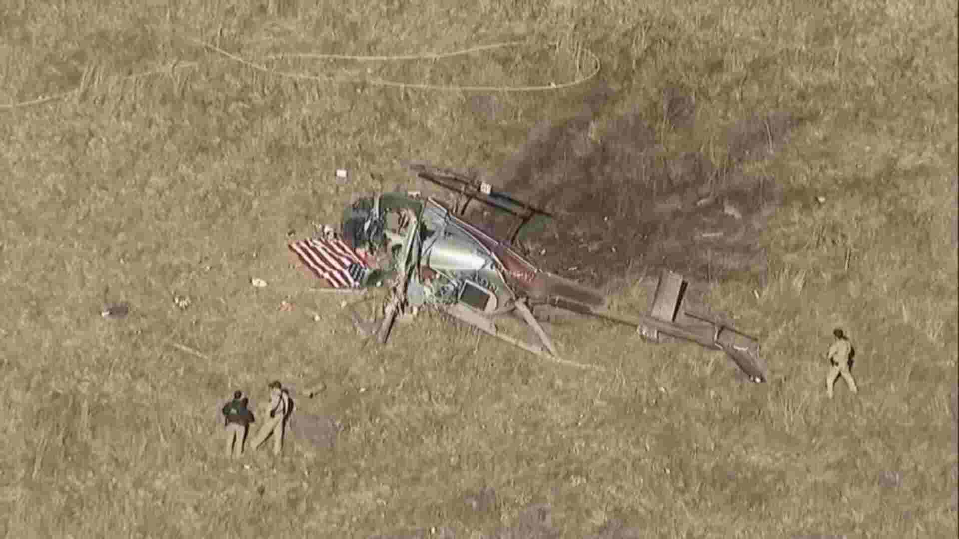 Helicopter Crash in San Diego County, 1 Dead