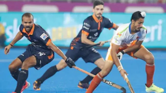 Hero Hockey India League 2024-25: James Mazarelo Shines as UP Rudras Defeat Kalinga Lancers 3-1