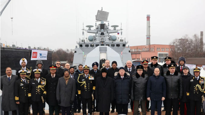 INS Tushil A Stealth Frigate with Russian Build, Ukrainian Engines