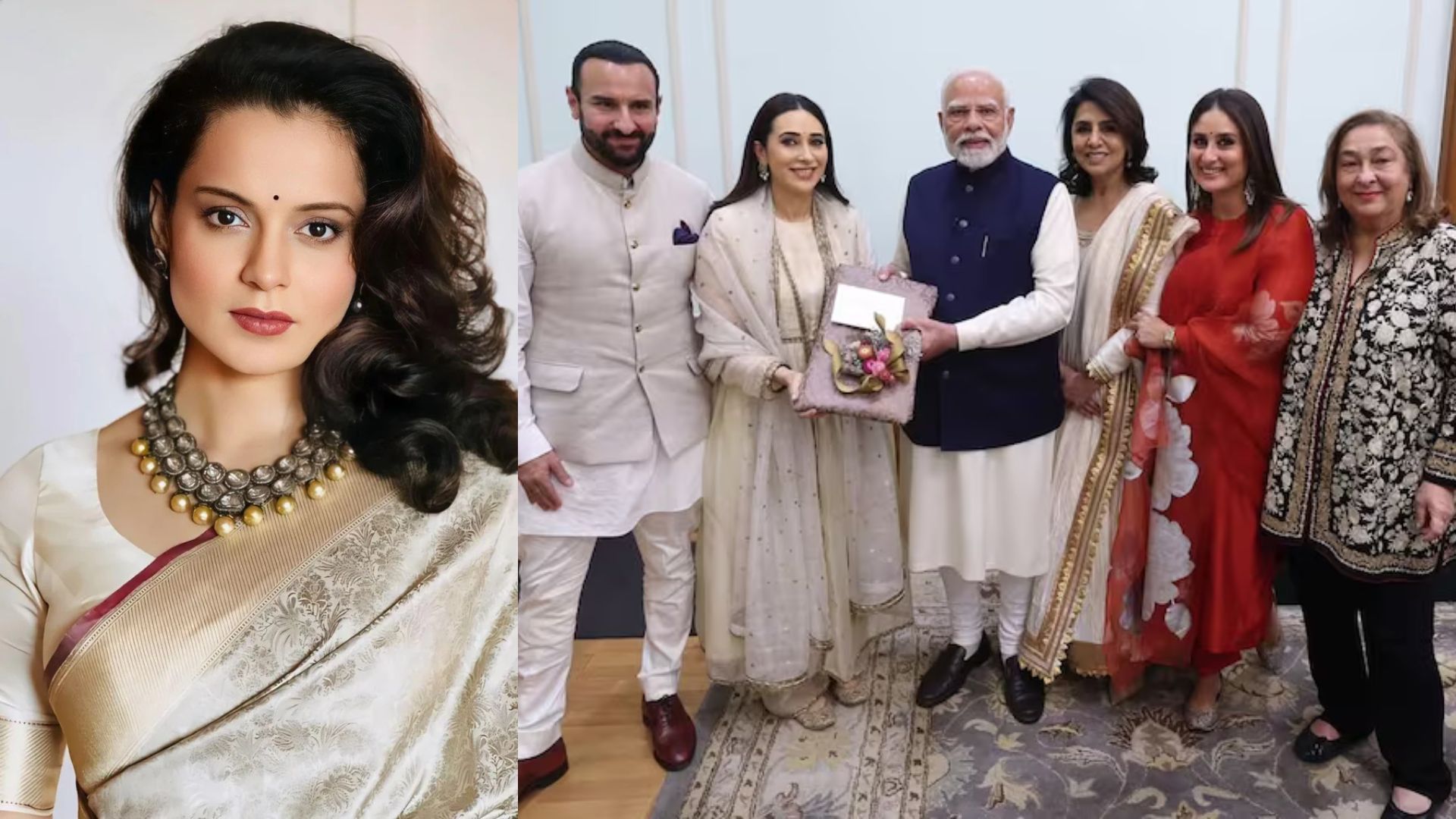 Kangana Ranaut Responds To Kapoor Family’s Meeting With PM Modi, Reveals Her Own Request For An Audience