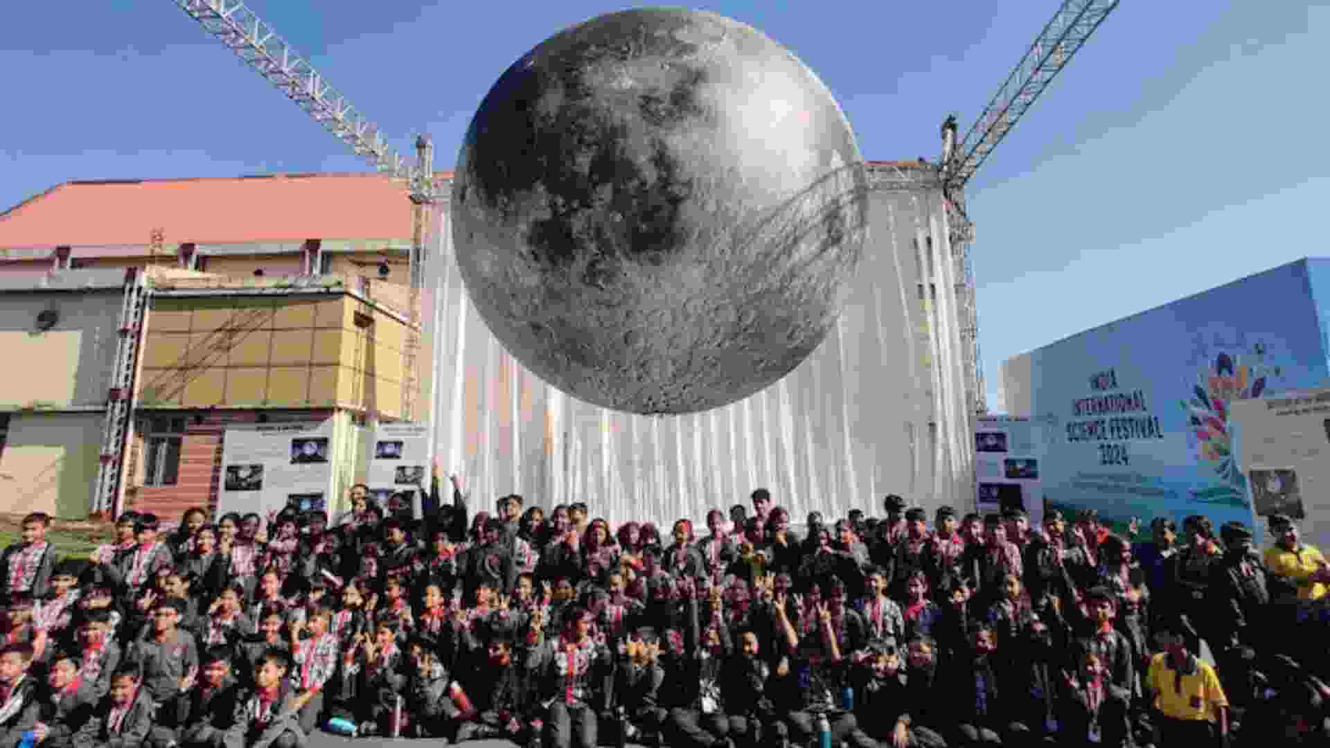 IIT Science Festival: Massive Moon Replica Wins Praise From ISRO Chief