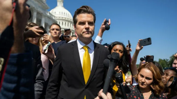 Matt Gaetz Accused of Spending $90,000 on Sex and Drugs, Report Reveals