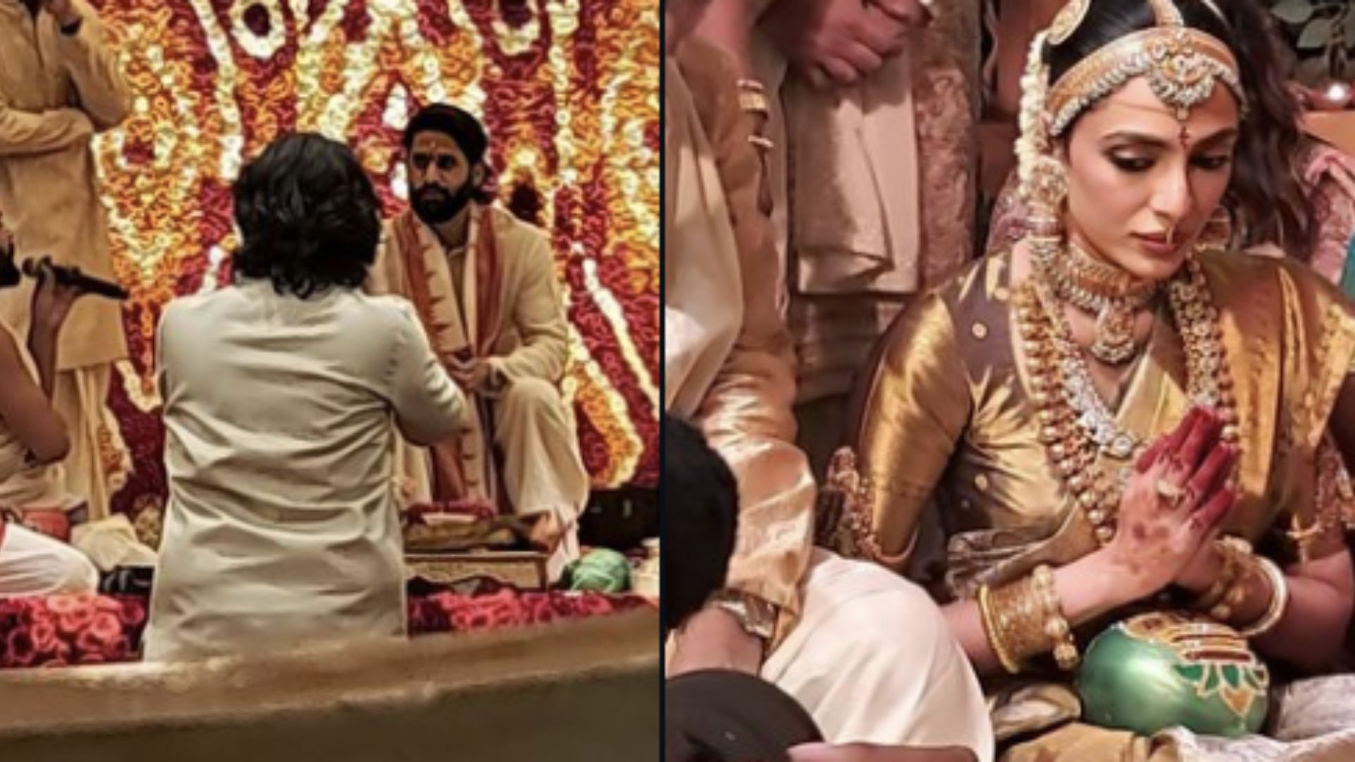 Naga Chaitanya And Sobhita Dhulipala Tie The Knot: First Wedding Photos Set The Internet Ablaze