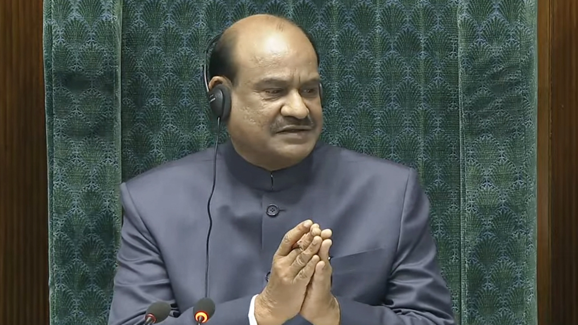 Om Birla conducts the proceedings of the House