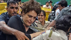 Opposition MPs, Including Priyanka Gandhi, Protest in Parliament Over Wayanad Landslide Relief