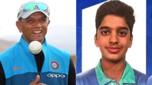 Rahul Dravid’s Youngest Son Shines Bright With Maiden Ton In Vijay Merchant Trophy