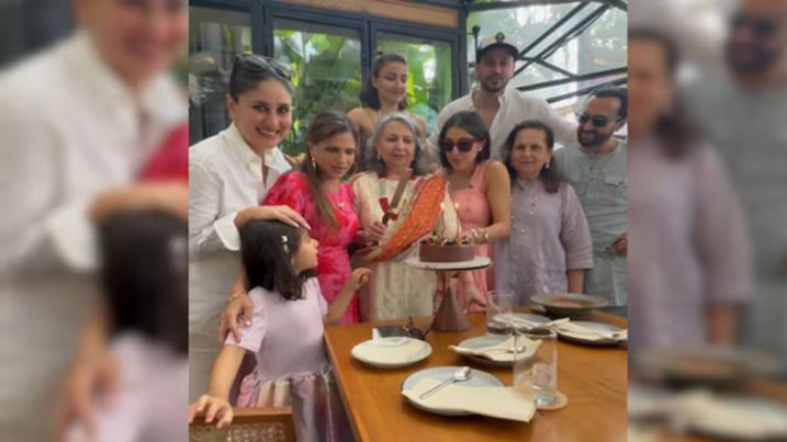 Sharmila Tagore Celebrates Her 80th Birthday with Family | Watch Pics