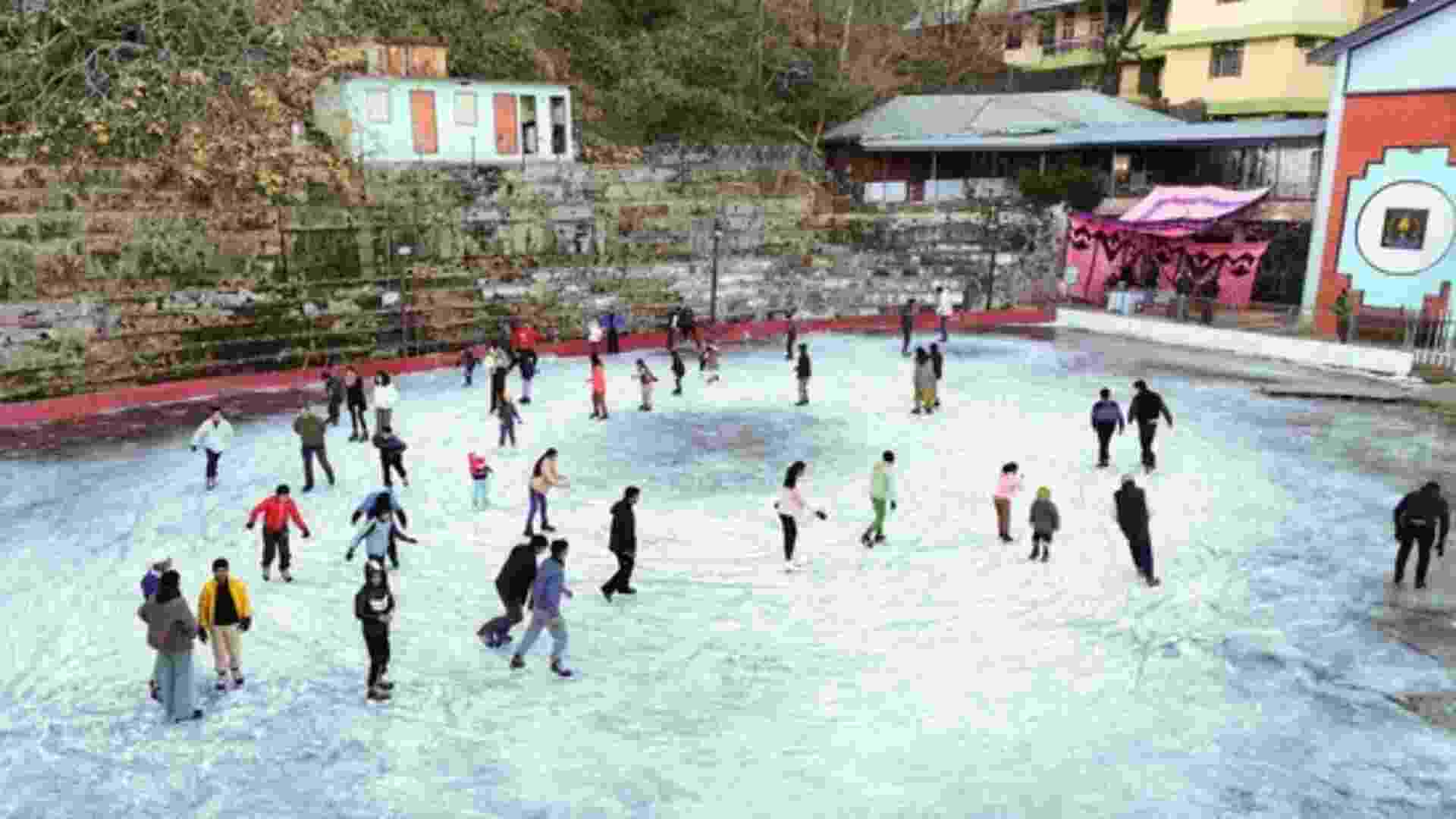 Shimla’s 104-Year-Old Ice Skating Rink Opens Early for Exciting Winter Activities