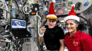 Sunita Williams Becomes Santa on the International Space Station, Gears Up for Christmas in Space